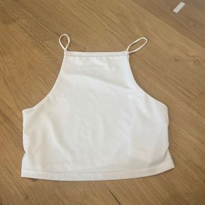 White tank top